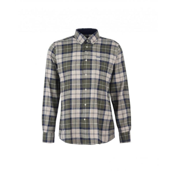 Barbour Camicia casual Camicia Uomo Fortrose Beige blu - Francavilla Moda